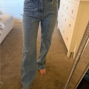 Abercrombie & Fitch Light Blue Flare Jeans